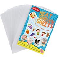 Auihiay 20 hojas de plástico encogible lijado- papel de película retráctil para manualidades creativas para niños- 14-5…